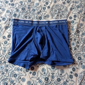 🩲 3/$20-Michael Kors Men's Blue Trunks